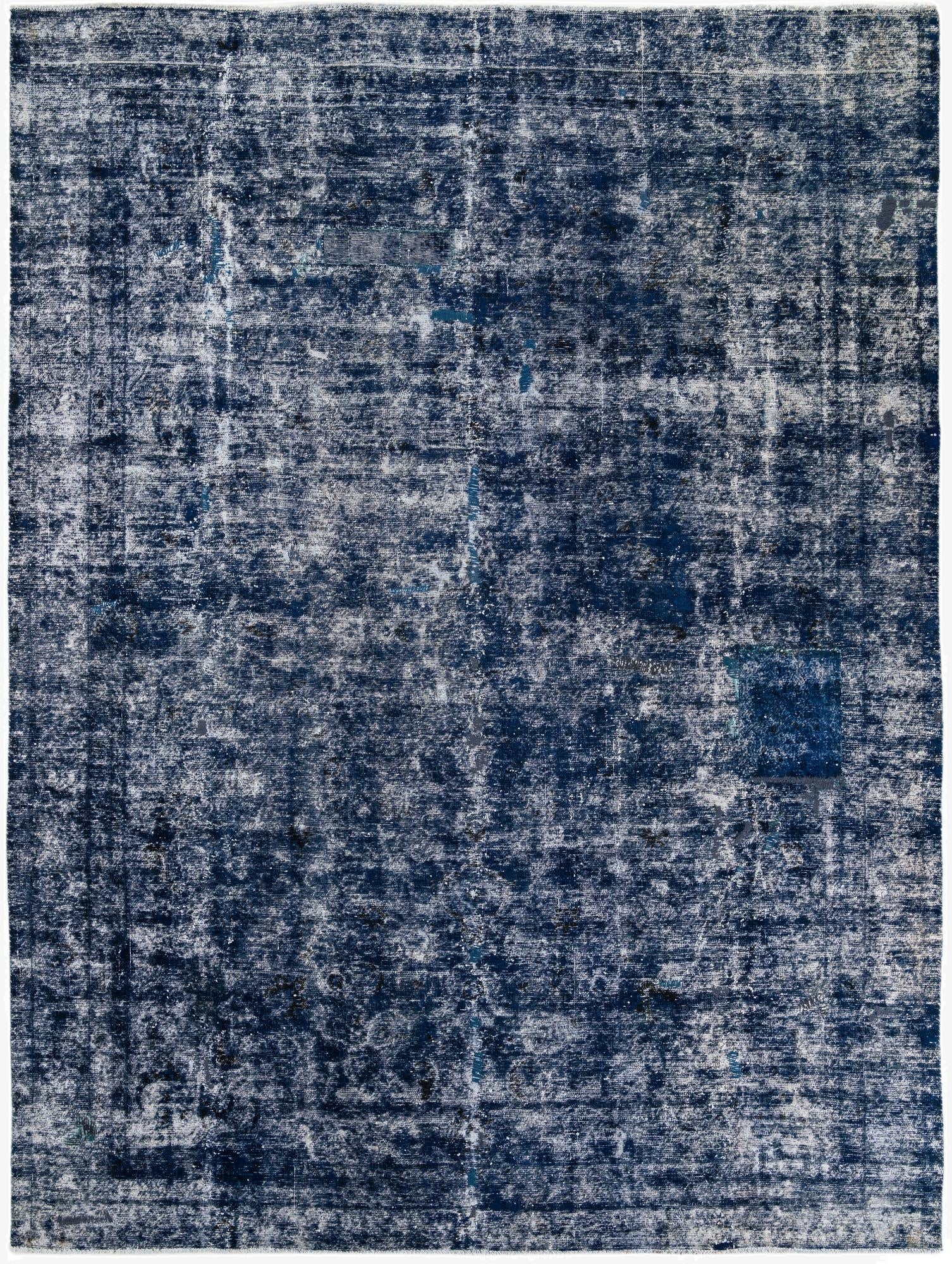 8' 9 x 11' 6  Hand Knotted Ultra Vintage Persian Wool Rug