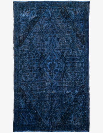 5' 2 x 8' 8 Hand Knotted Ultra Vintage Persian Wool Rug