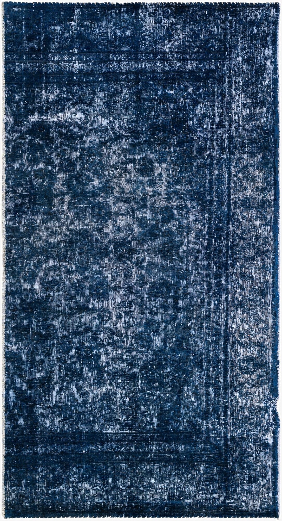 4' 6 x 8' 4  Hand Knotted Ultra Vintage Persian Wool Rug