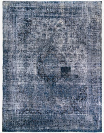 9' 5 x 12' 5 Hand Knotted Ultra Vintage Persian Wool Rug