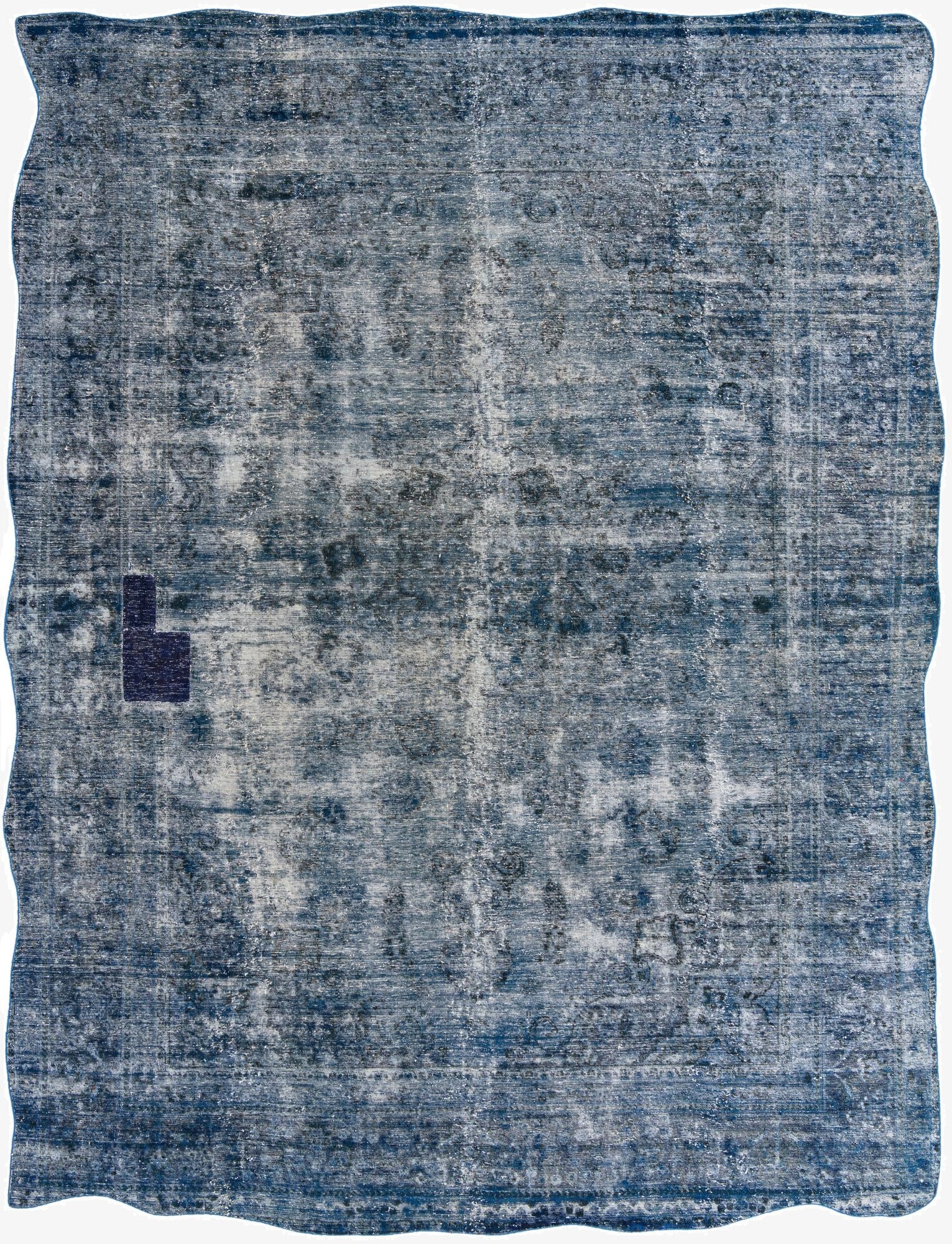 Primary image 9' 3 x 12' 5  Hand Knotted Ultra Vintage Persian Wool Rug