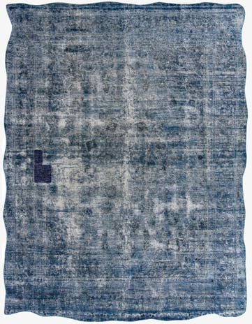 9' 3 x 12' 5 Hand Knotted Ultra Vintage Persian Wool Rug