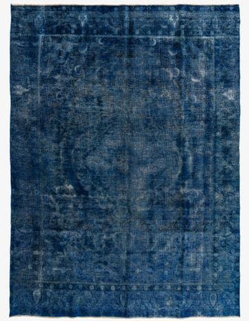 8' 9 x 12' Hand Knotted Ultra Vintage Persian Wool Rug