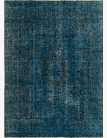 8' 9 x 12' 2 Hand Knotted Ultra Vintage Persian Wool Rug