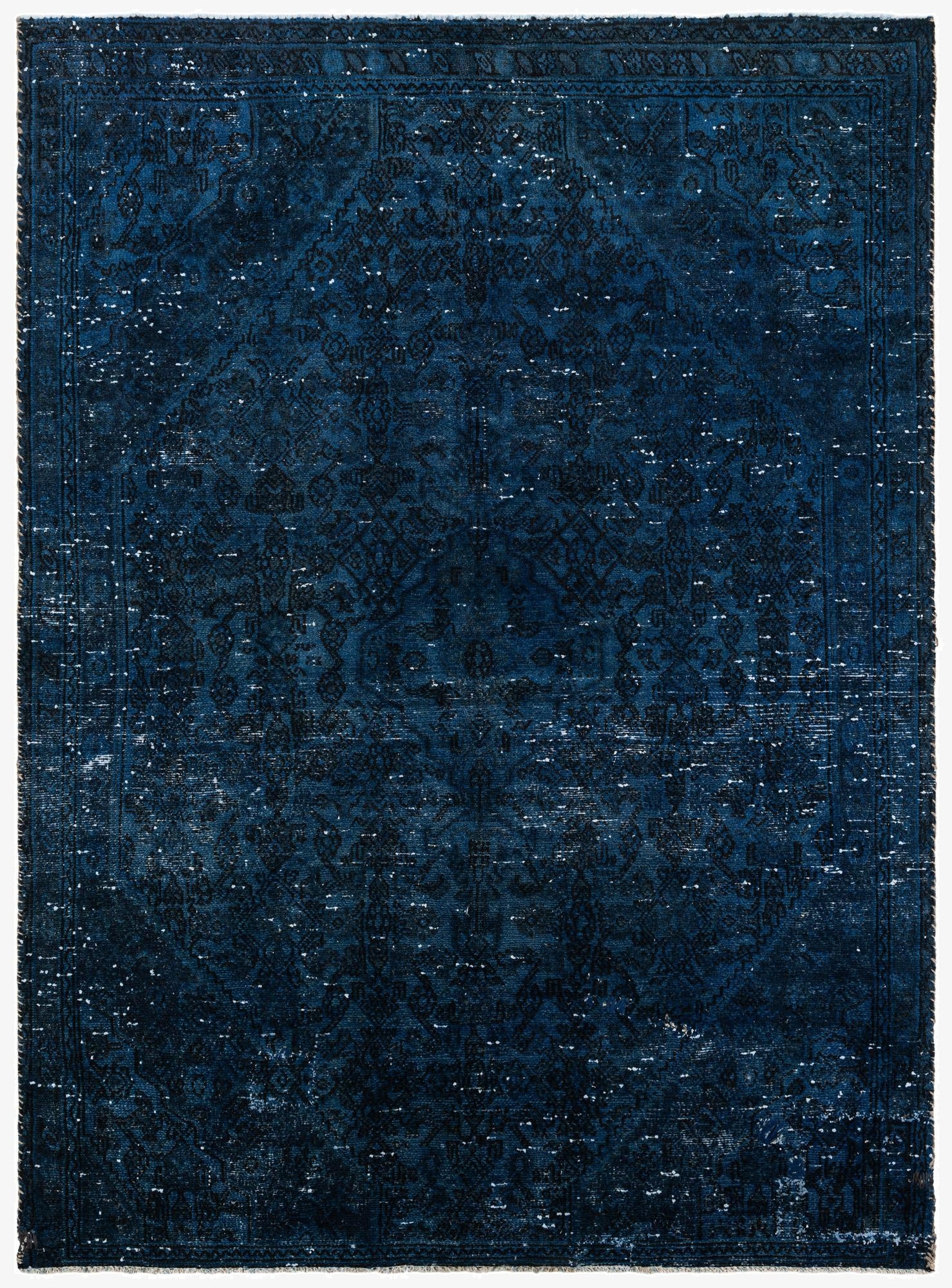 5' 10 x 8'  Hand Knotted Ultra Vintage Persian Wool Rug