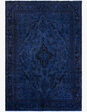 6' 6 x 9' 3 Hand Knotted Ultra Vintage Persian Wool Rug