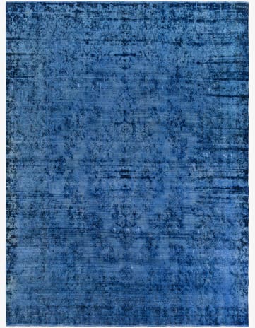 9' 10 x 12' 10 Hand Knotted Ultra Vintage Persian Wool Rug