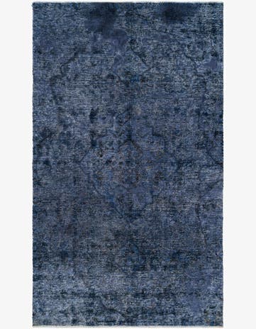 5' 3 x 8' 10 Hand Knotted Ultra Vintage Persian Wool Rug