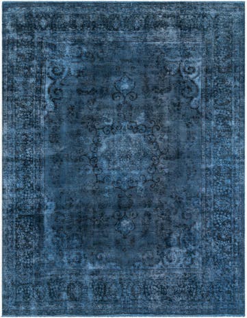 9' 9 x 12' 5 Hand Knotted Ultra Vintage Persian Wool Rug