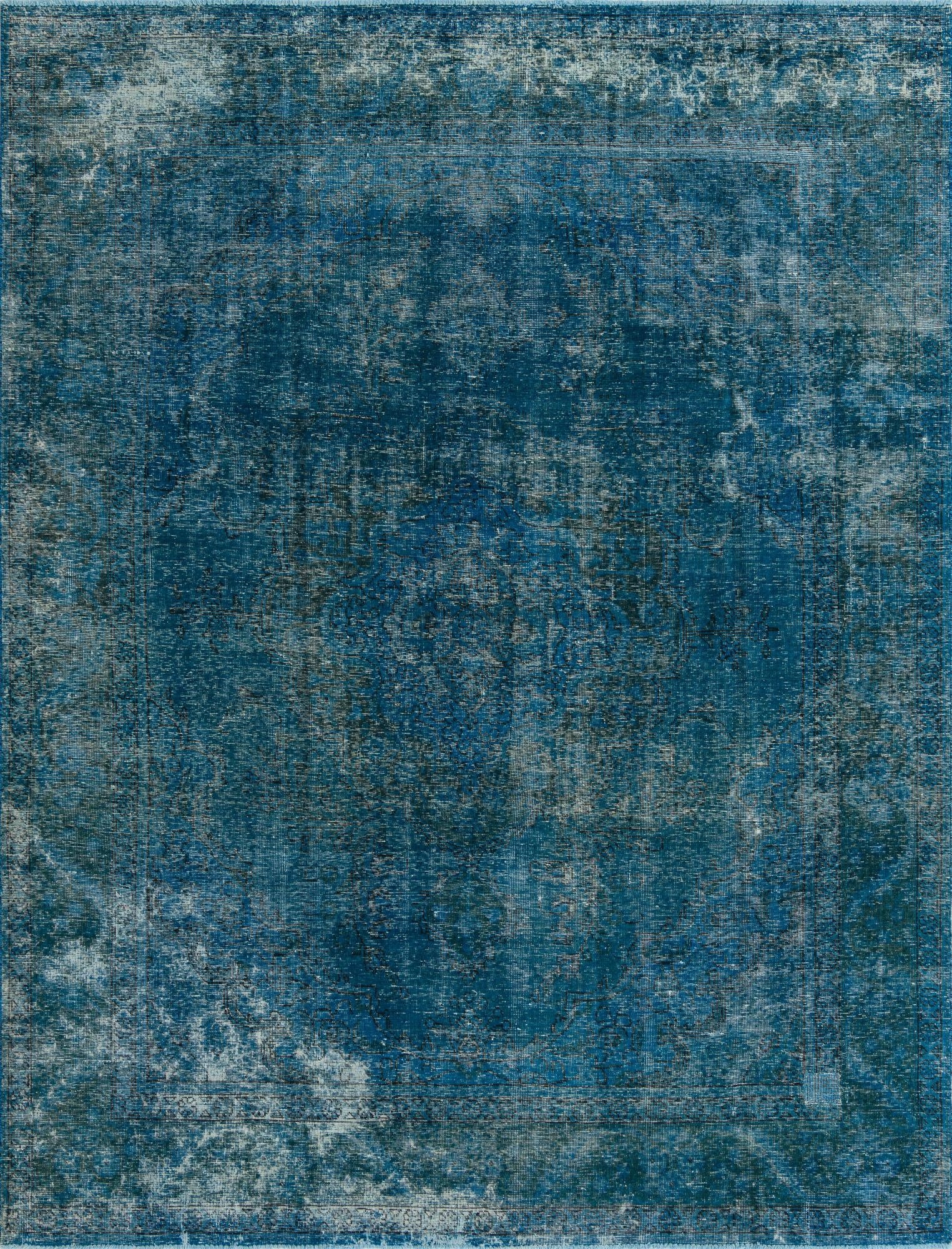 8' 1 x 10' 10  Hand Knotted Ultra Vintage Persian Wool Rug