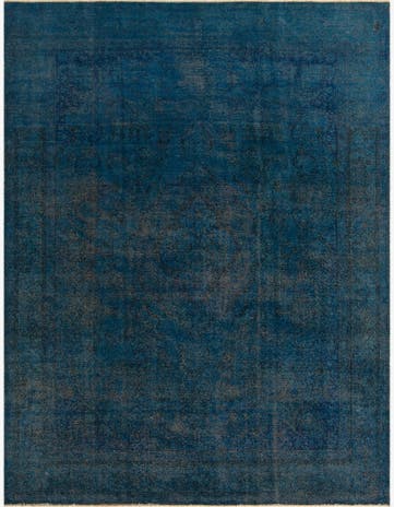 9' 7 x 12' 5 Hand Knotted Ultra Vintage Persian Wool Rug