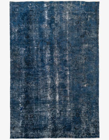 5' 4 x 8' 1 Hand Knotted Ultra Vintage Persian Wool Rug