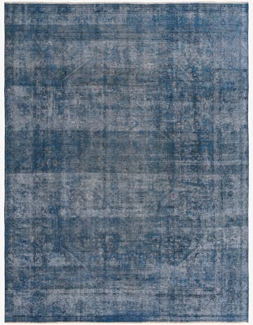 9' 7 x 12' 10 Hand Knotted Ultra Vintage Persian Wool Rug