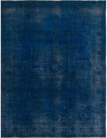 9' 4 x 12' 2 Hand Knotted Ultra Vintage Persian Wool Rug