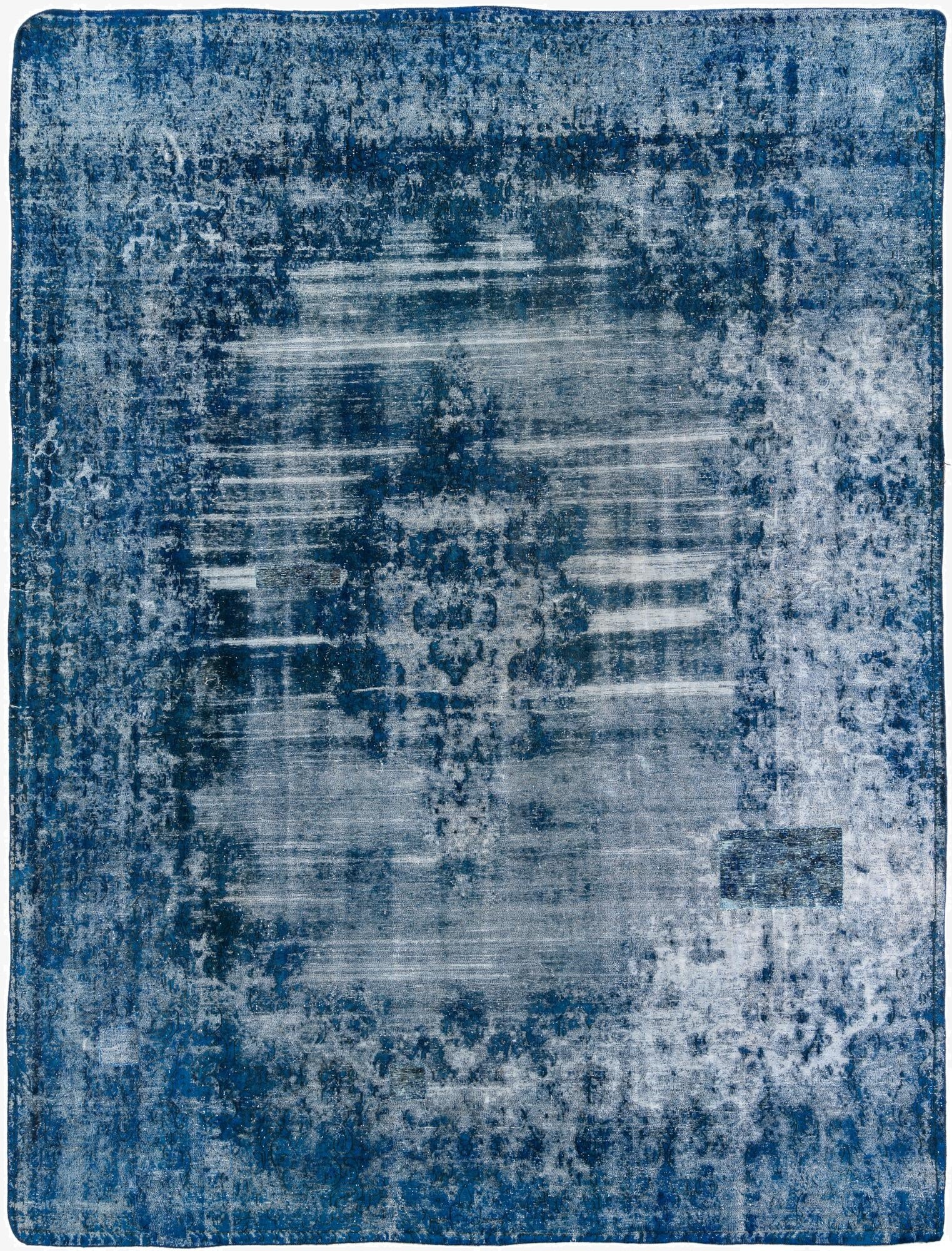 9' 7 x 12' 10  Hand Knotted Ultra Vintage Persian Wool Rug