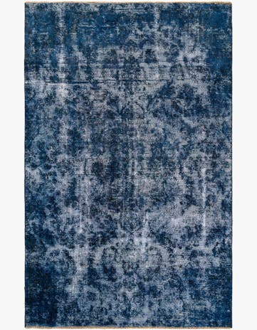 6' 2 x 9' 7 Hand Knotted Ultra Vintage Persian Wool Rug