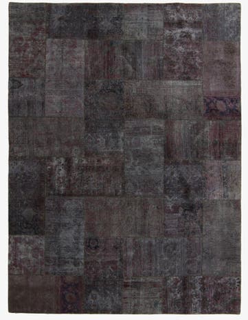 10' x 13' 3 Hand Knotted Ultra Vintage Persian Wool Rug