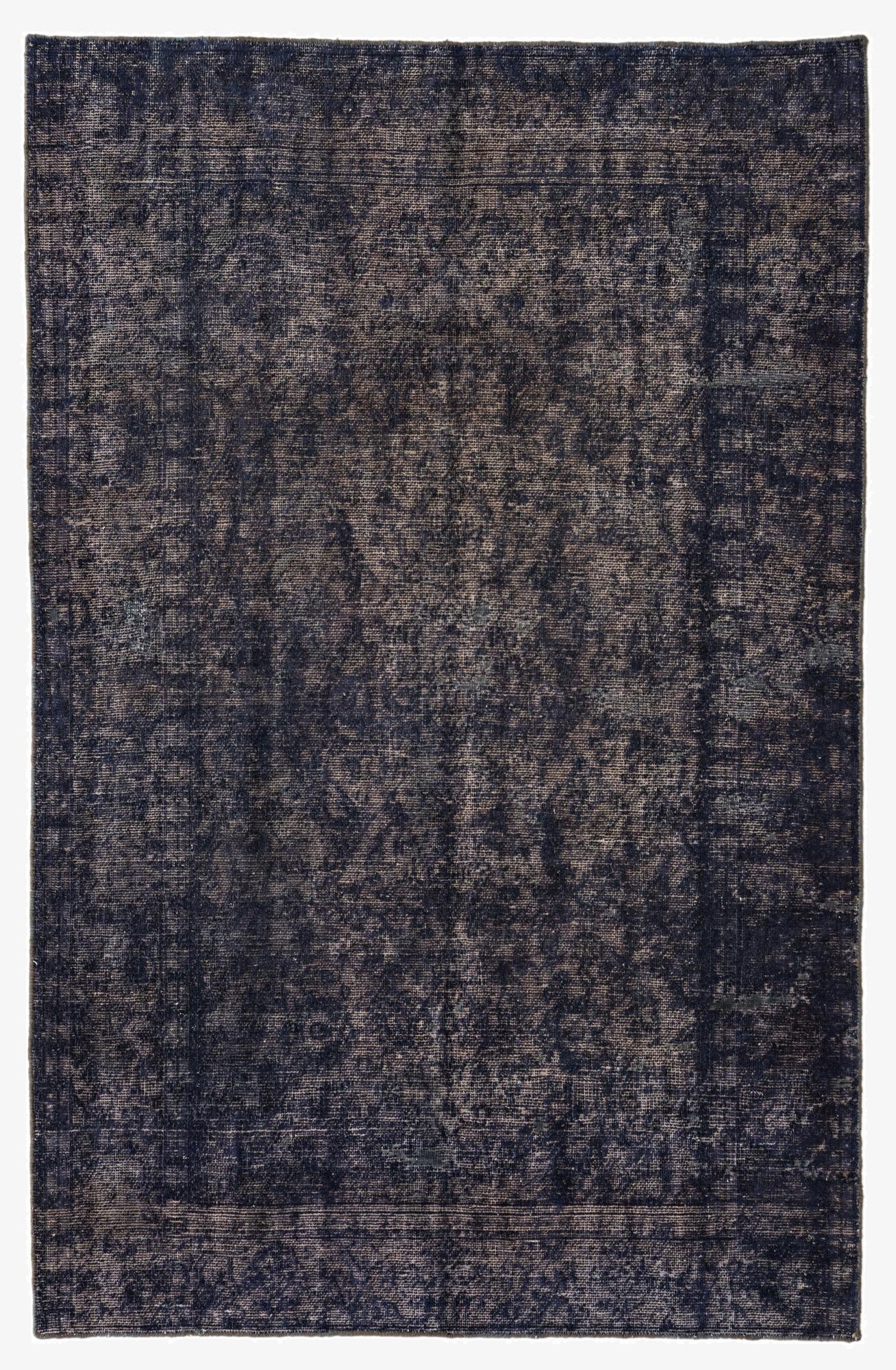 3' 10 x 6'  Hand Knotted Ultra Vintage Persian Wool Rug