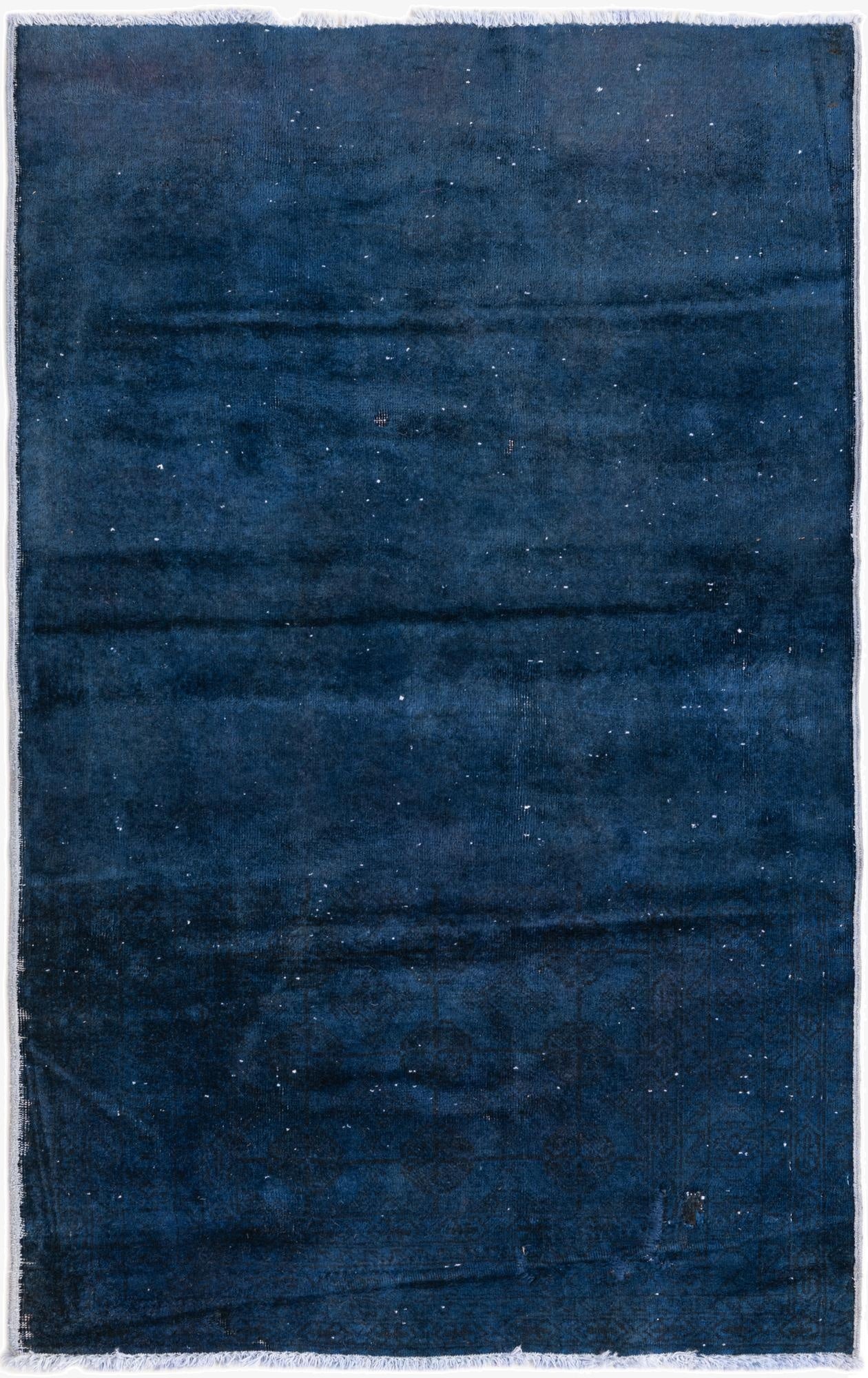 3' 4 x 5' 3  Hand Knotted Ultra Vintage Persian Wool Rug