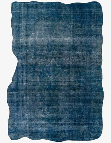 8' x 12' Hand Knotted Ultra Vintage Persian Wool Rug