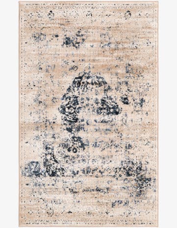 Dark Blue Villa Rug