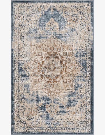 Dark Blue Villa Rug