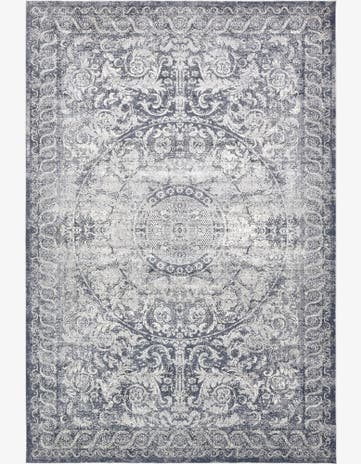 Dark Blue Villa Rug