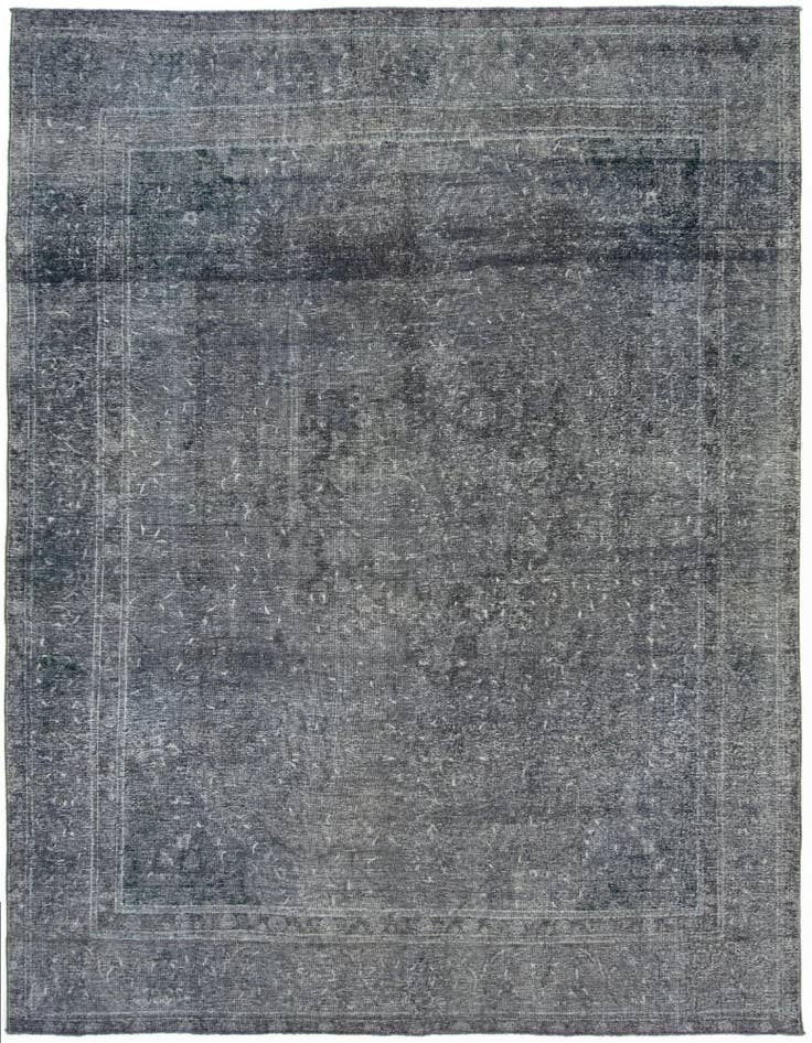 Detail image of 9' 6 x 12' 6 Hand Knotted Vintage Royal Persian Wool Rug