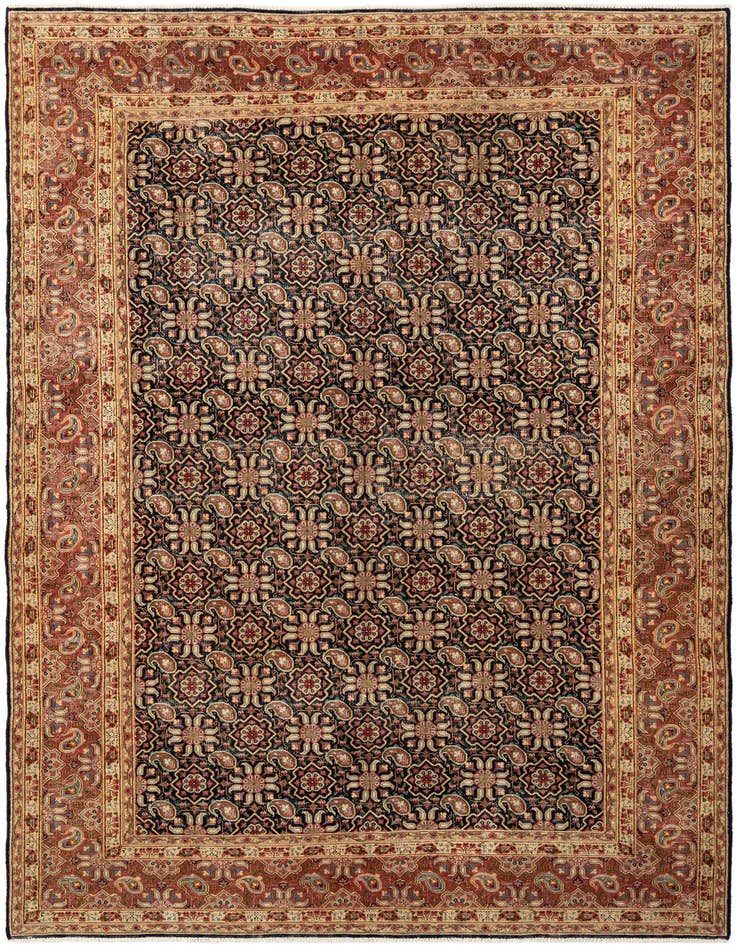 Detail image of 5' 1 x 8' Vintage Royal Rug
