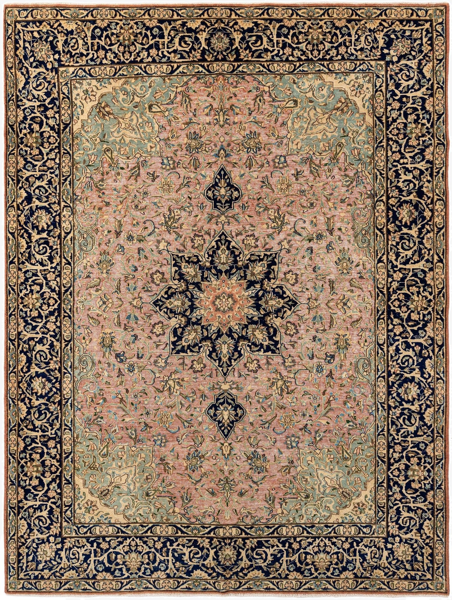 7' x 9' 6 Vintage Royal Rug