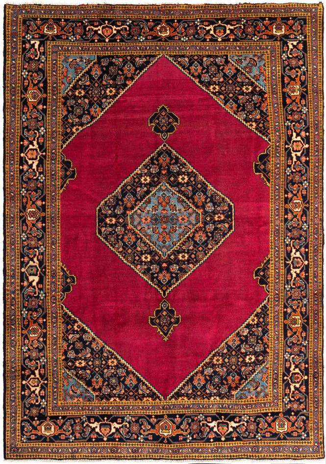 Detail image of 7' 5 x 10' 7 Viss Wool Rug