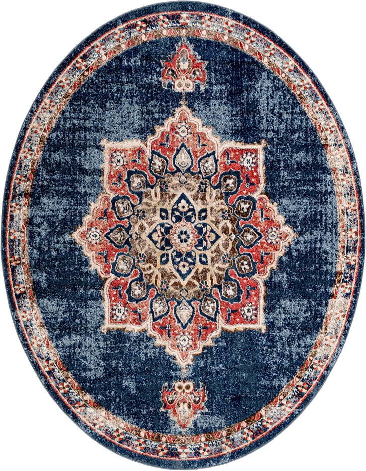 Detail image of 8' x 8' Arcadia Round Rug
