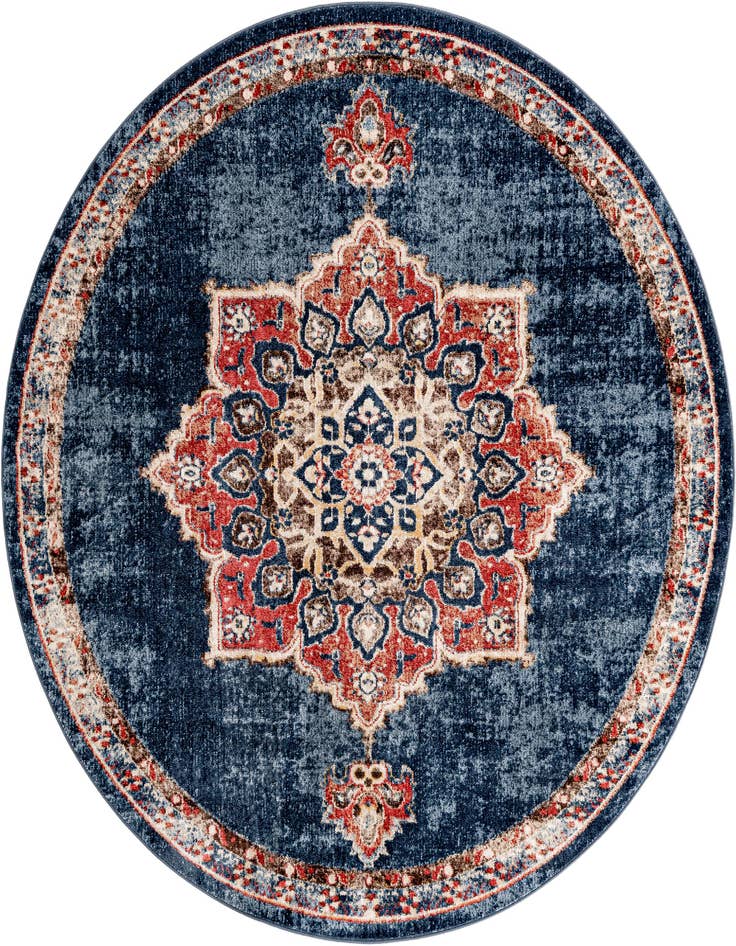 Detail image of 7' x 7' Arcadia Round Rug