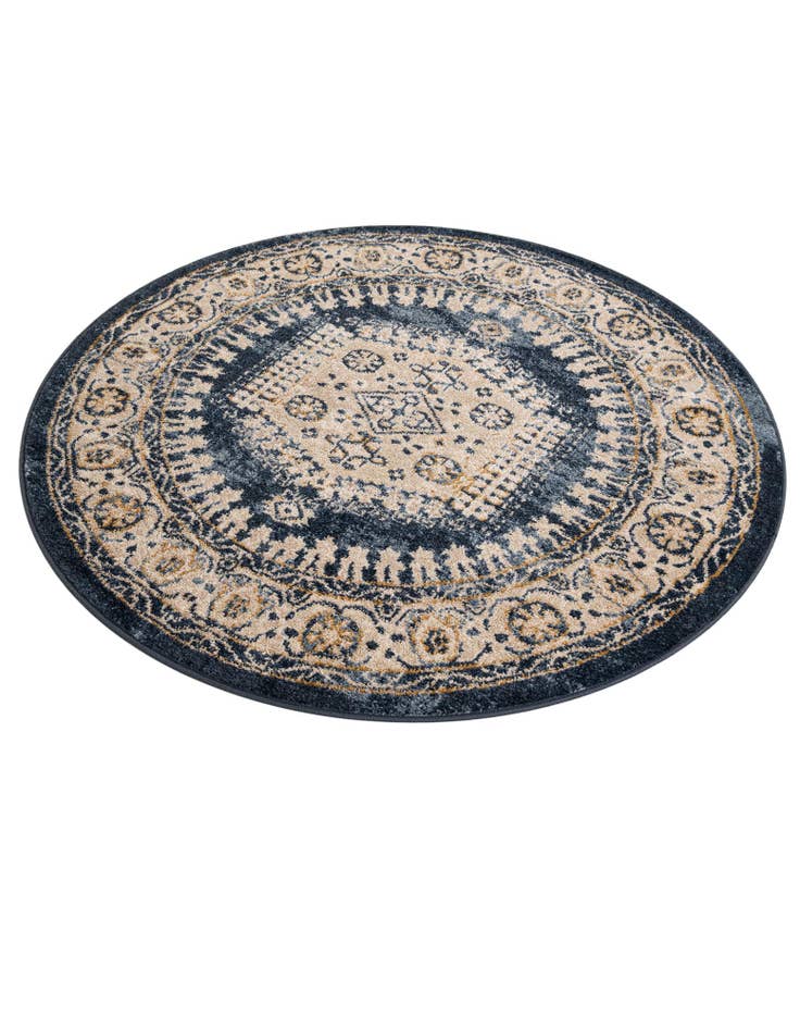 Detail image of 4' x 4' Arcadia Round Rug