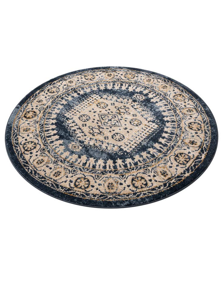 Detail image of 4' x 4' Arcadia Round Rug