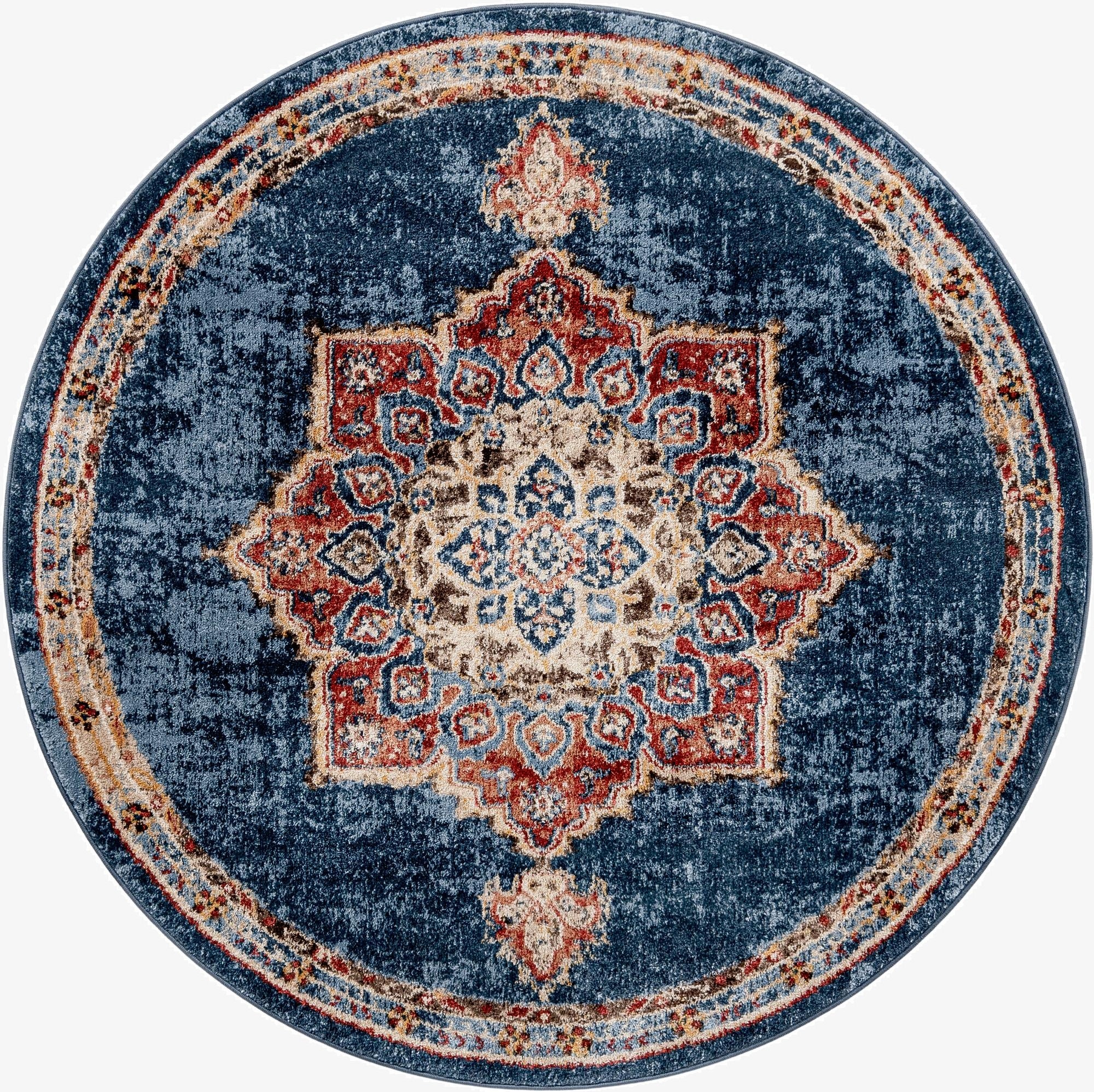 5' 3 x 5' 3 Eden Round Rug