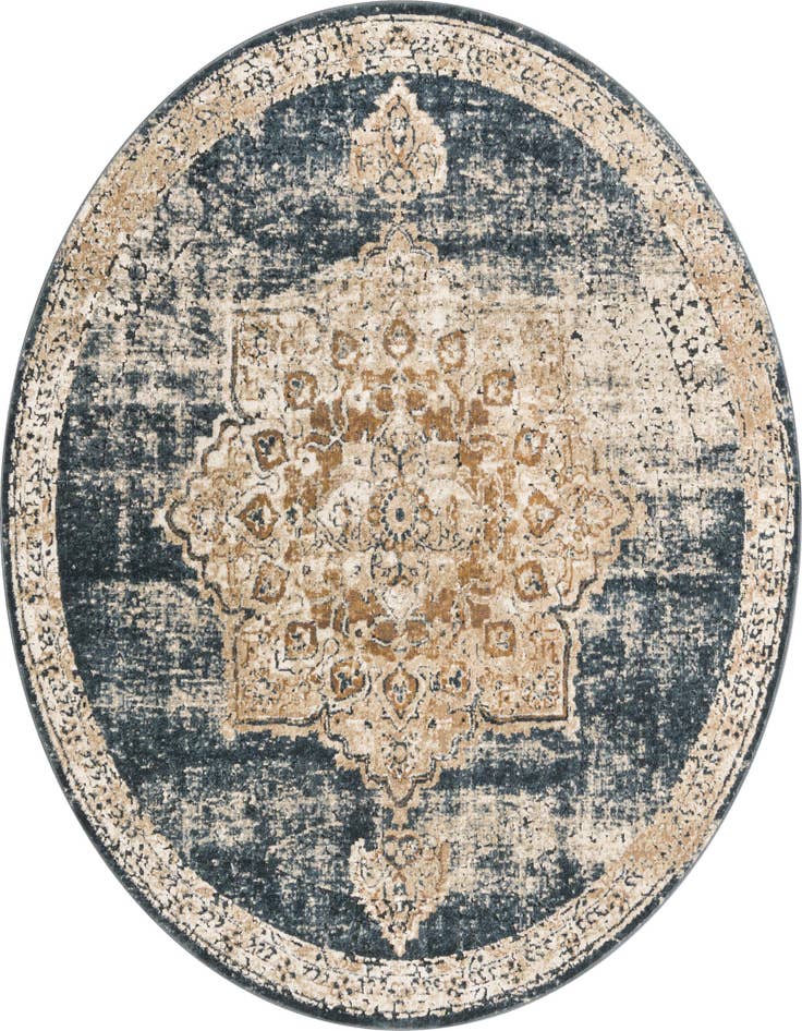 Detail image of 5' 3 x 5' 3 Eliza Round Rug