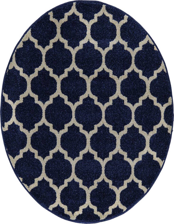Detail image of 3' x 3' Lattice Round Rug