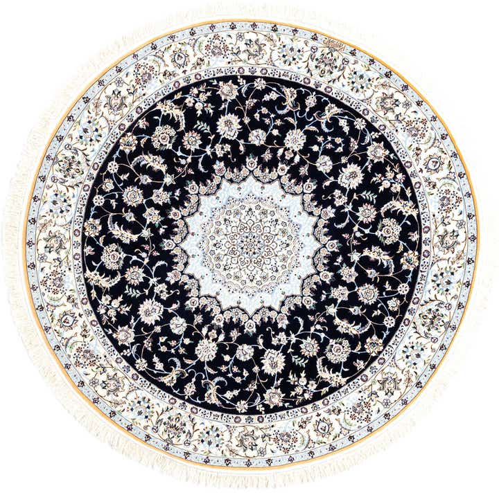 205cm x 205cm Nain Rond Vloerkleed