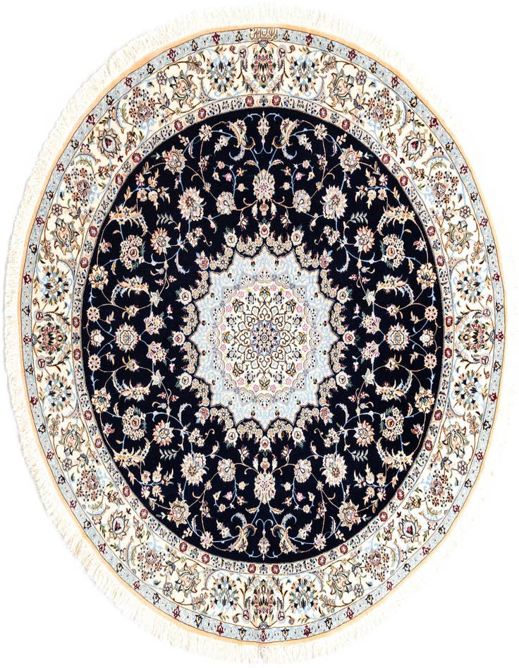 Detail image of 6' 8 x 6' 8 Nain Round Rug