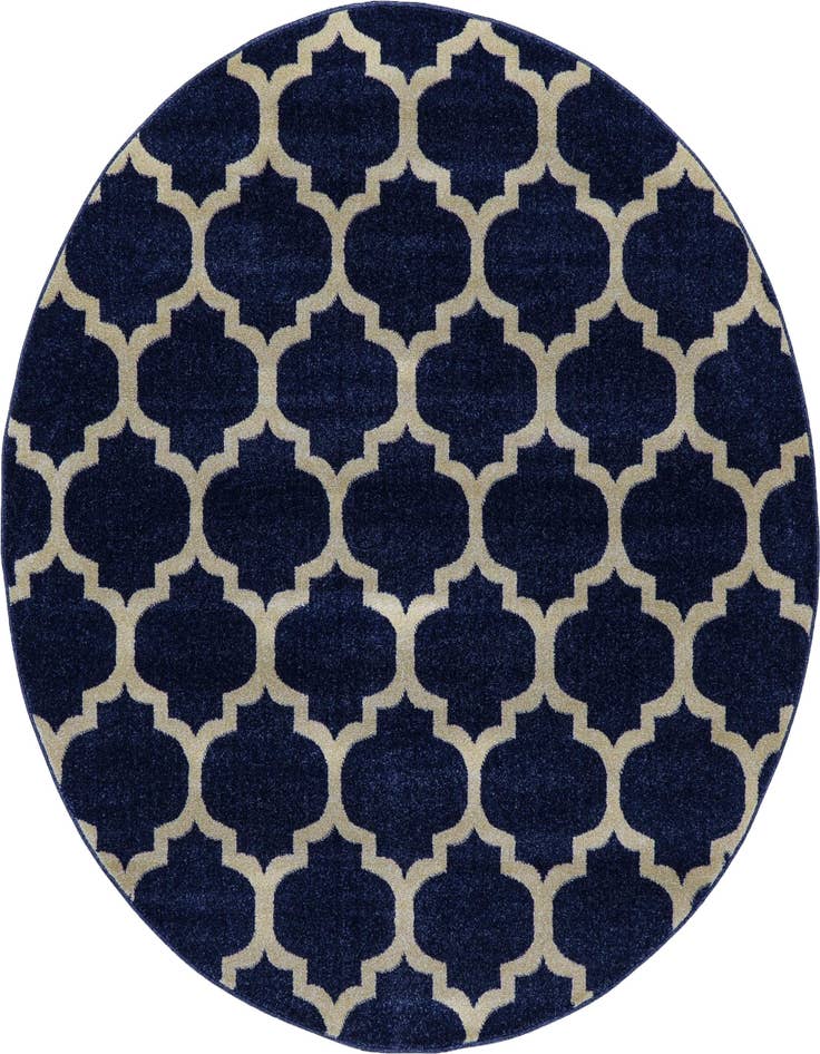 Detail image of 6' x 6' Trellis Round Rug
