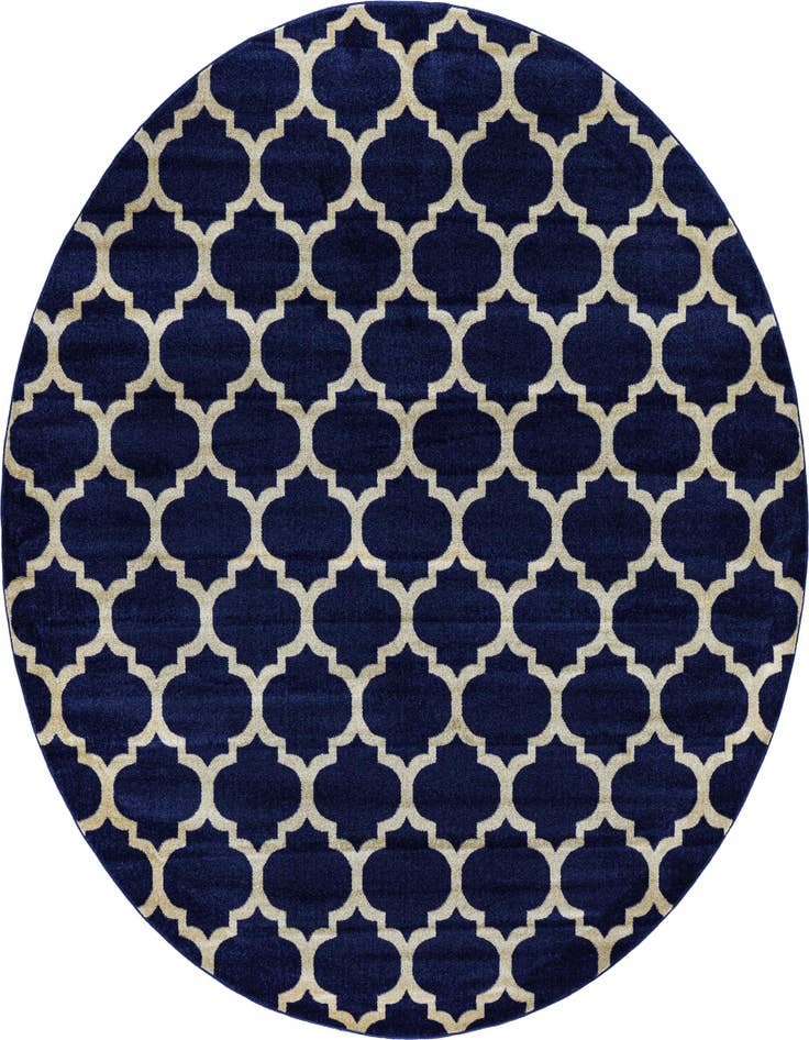 Detail image of 10' x 10' Trellis Round Rug