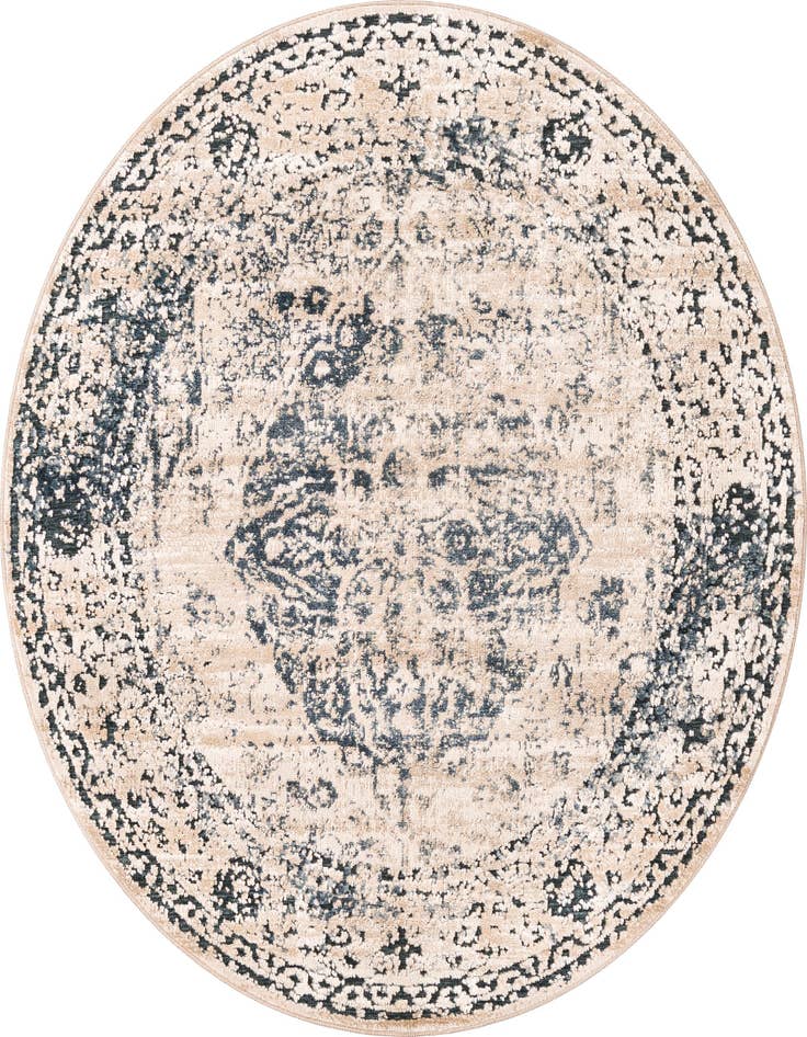 Detail image of 3' x 3' Villa Round Rug