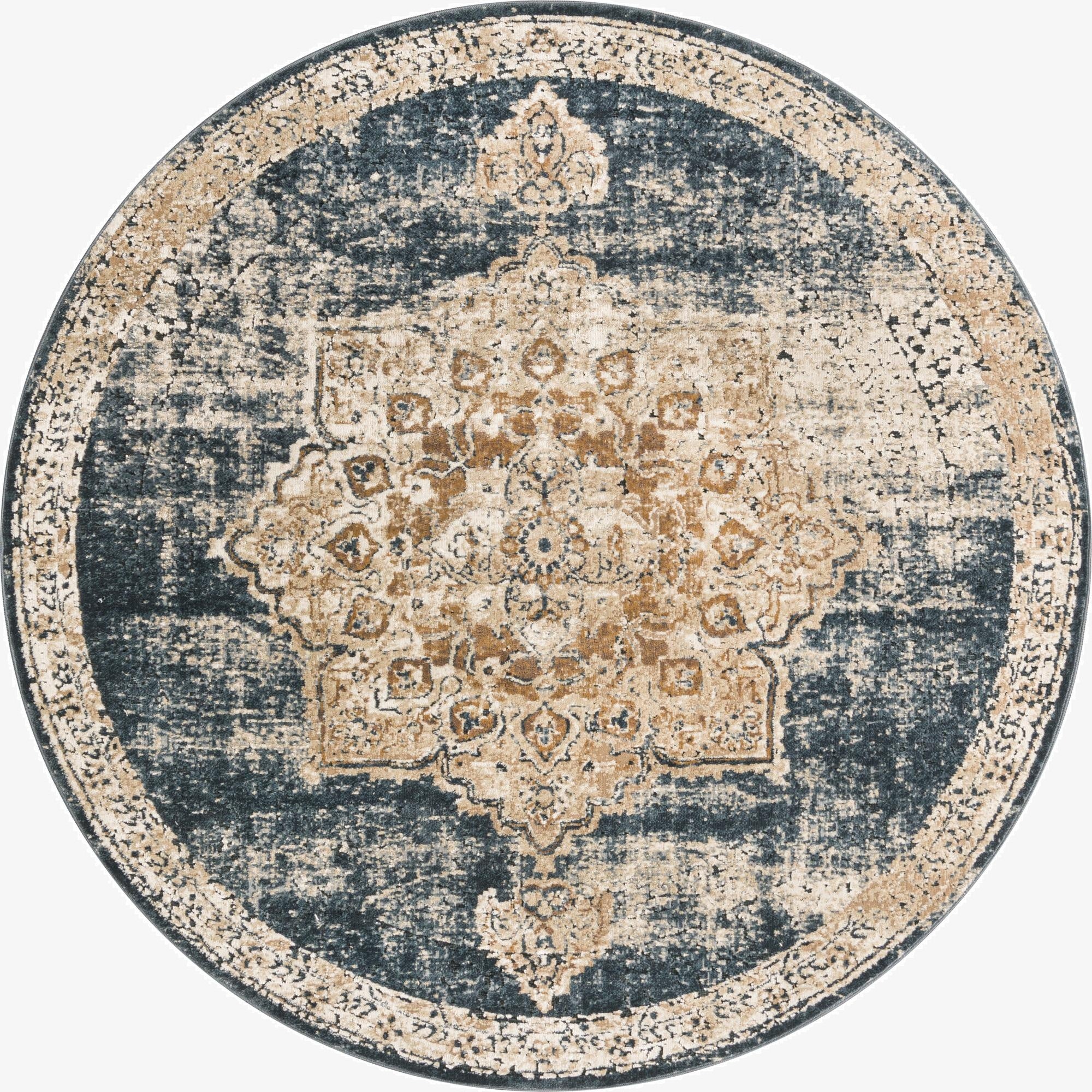 5' 3 x 5' 3 Villa Round Rug