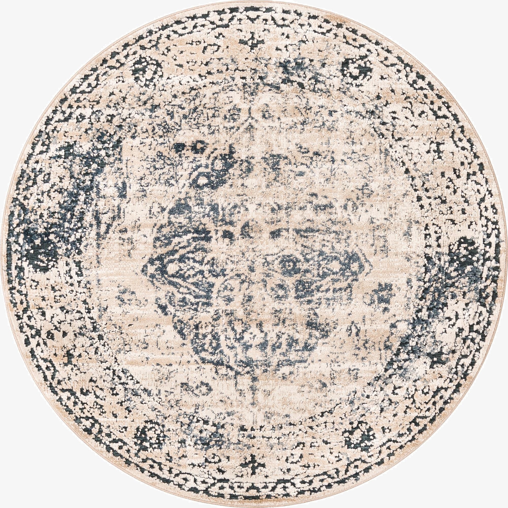 3' x 3' Villa Round Rug