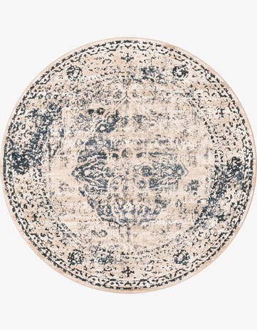3' x 3' Villa Round Rug
