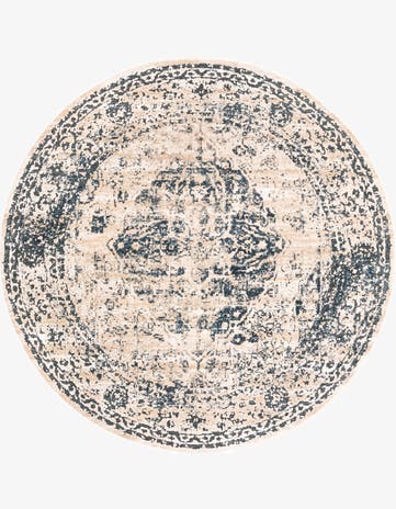 5' 3 x 5' 3 Villa Round Rug