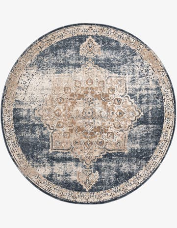 7' x 7' Villa Round Rug