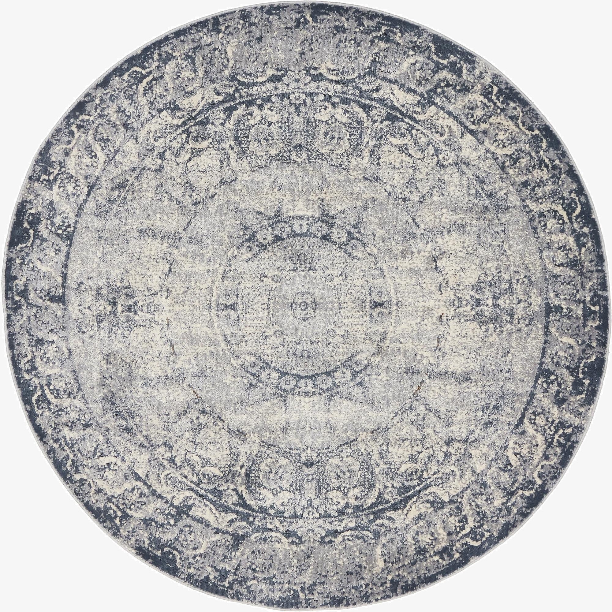 4' x 4' Villa Round Rug