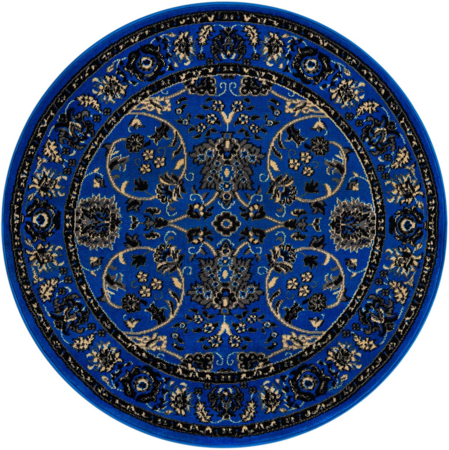 4' x 4' Yasmin Round Rug